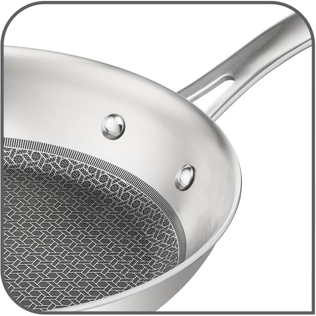 Produktbild Tefal Bratpfanne Eternal Mesh (24 cm, Bratpfanne, Edelstahl)
