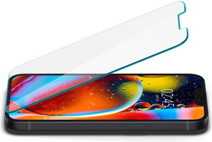 Produktbild Spigen Glas.tR EZ Fit (2 Stück, Apple iPhone 14, Apple iPhone 13, Apple iPhone 13 Pro)