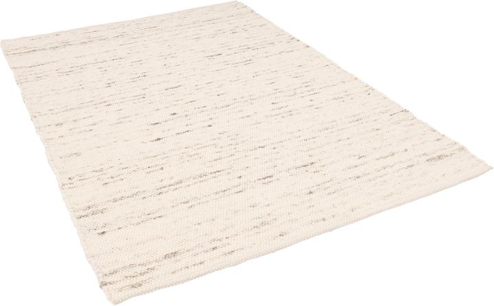 Actual product image Pergamon Natur Teppich Wolle Alaska Meliert (60 x 90 cm)