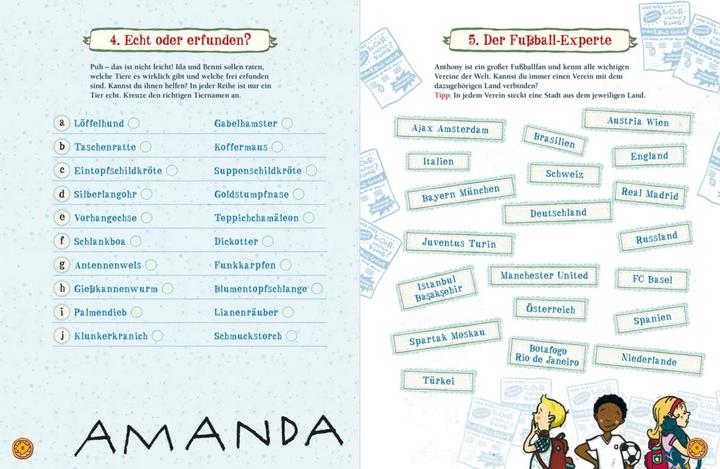 Produktbild Die Schule der magischen Tiere: Endlich Pause! Das grosse Rätselbuch Band 2 (Deutsch, Nikki Busch, Christiane Hahn, Nina Dulleck, Margit Auer, 2021)