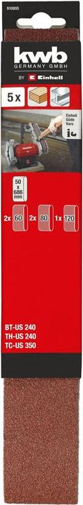 Produktbild Einhell Schleifband-Set (60, 80, 100)
