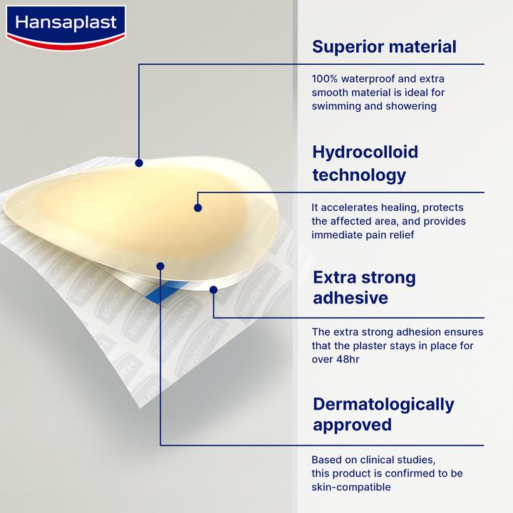 Produktbild Hansaplast Blasen-Pflaster gross DUO