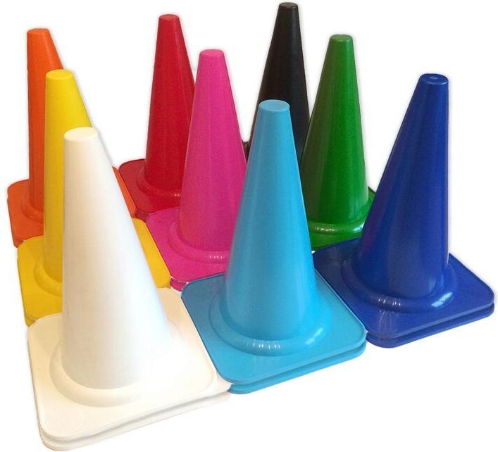 Produktbild Kübler Sport XXL Markierkegel-Set, 18er-Set, 28 cm