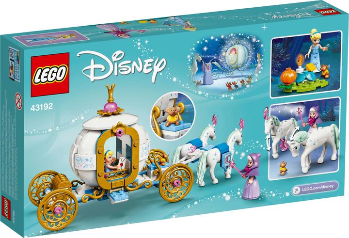 Actual product image LEGO Cinderella's Royal Carriage (43192, LEGO Disney)