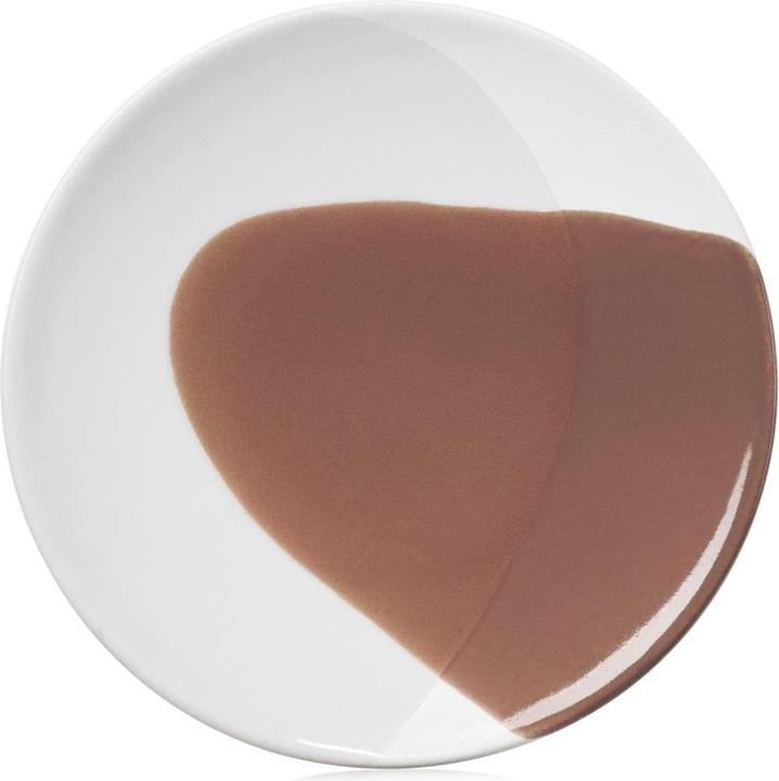 Actual product image Revol Confluence plate flat D28cm cognac alabaster white (28 cm)