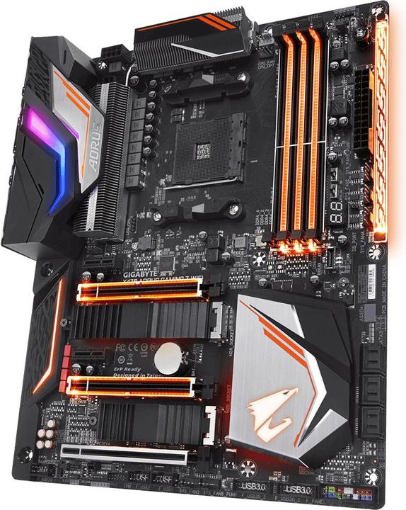Actual product image Gigabyte X470 Aorus Gaming 7 (AM4, AMD X470, ATX)