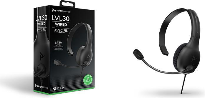 Produktbild PDP Headset Chat LVL30 für XBOX ONE / XB1 (Kabelgebunden)