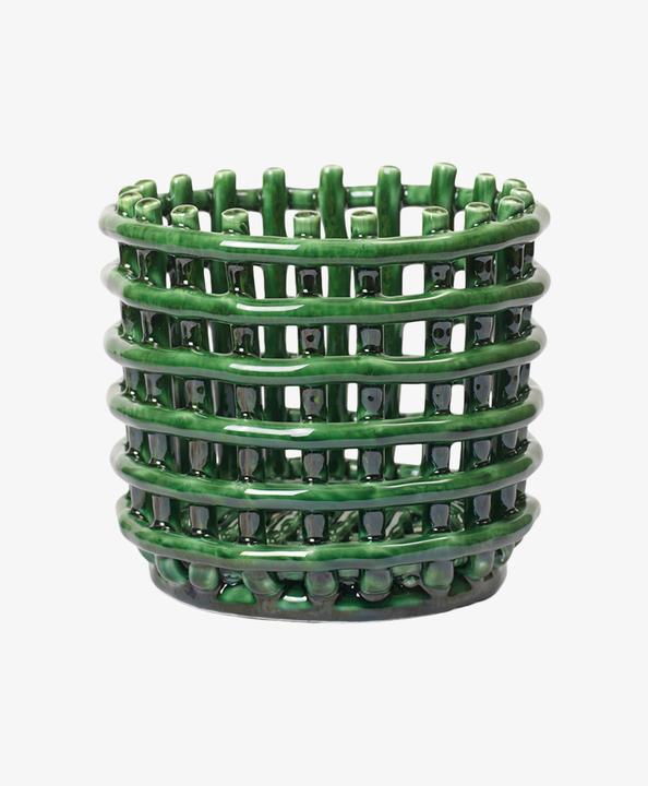 Actual product image Ferm Living Ceramic Basket (1 x, Ø 23.5 x 21 cm)