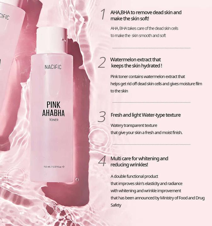 Produktbild Nacific Pink AHABHA Toner (Tonic, 150 ml)