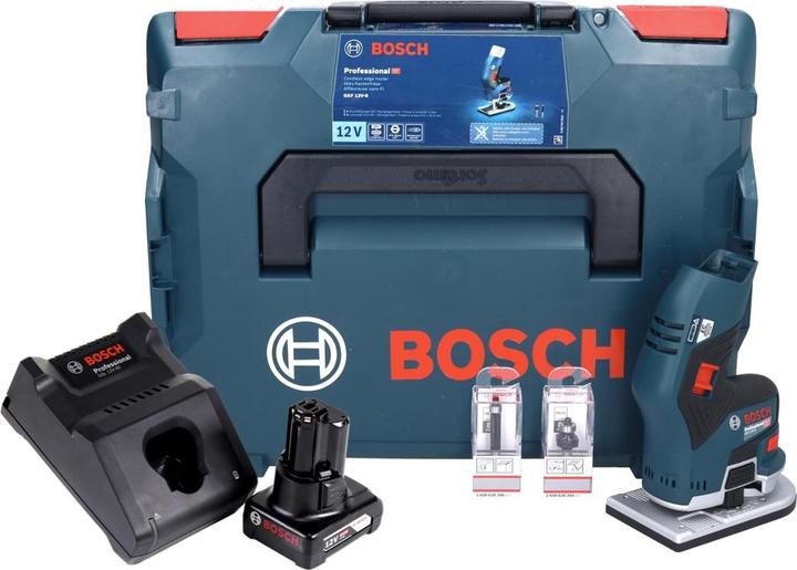 Image du produit Bosch Professional Bosch GKF 12V-8 Affleureuse sans fil 12V + 1x Batterie 6,0Ah + Chargeur rapide + Coffret de transpor
