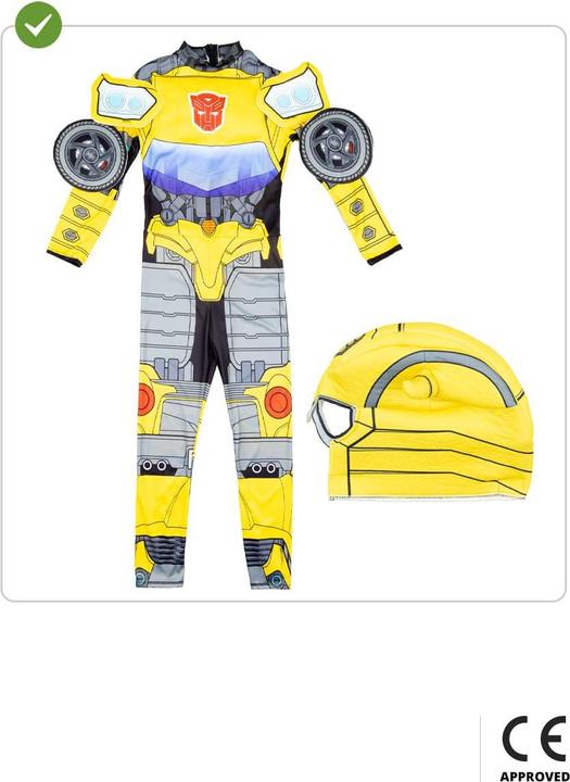 Produktbild Metamorph Transformers – Bumblebee Kostüm für Kinder (98, 102, 104)