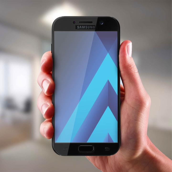 Actual product image Avizar bulletproof glass, glass protective film, protective glass (1 Piece, Samsung Galaxy A5 (2017))