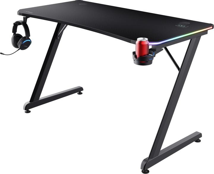 Actual product image Trust GXT 709 Luminus Gaming LED Desk