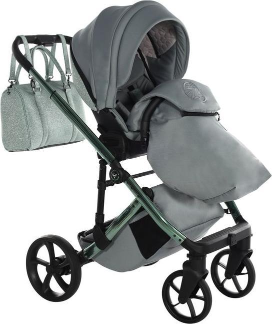 Produktbild Junama Kinderwagen Glitter V3, 2in1, Farbe 02 Mint