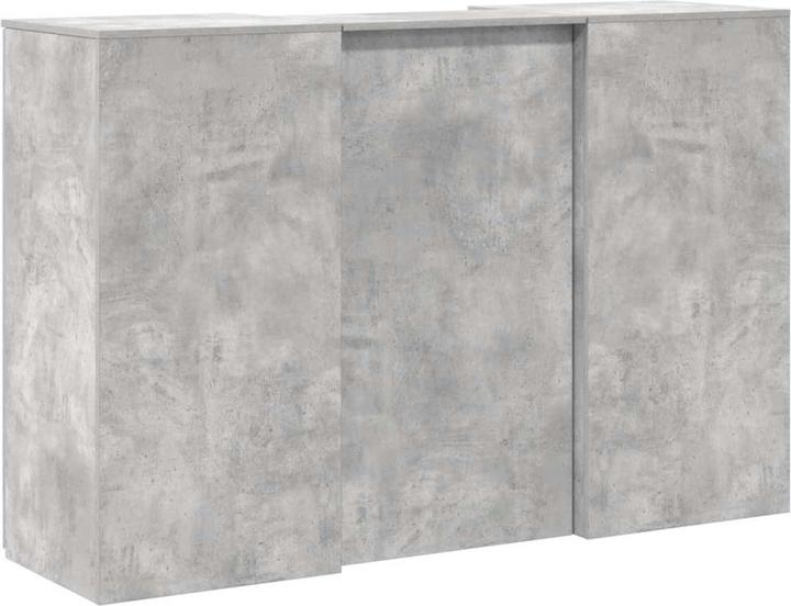 Produktbild VidaXL Empfangstheke Betongrau 155x50x103,5 cm Holzwerkstoff Empfangstresen