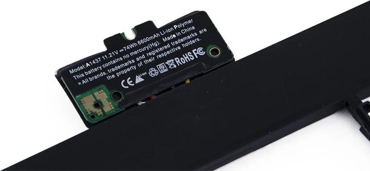 Produktbild LMP Batterie zu MacBook Pro13" A1437 (6 Zellen, 6600 mAh)