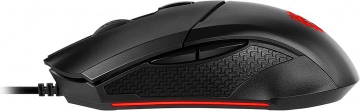 Image du produit MSI CLUTCH GM08 Gaming Mouse Optical "Capteur optique 4200 DPI, 6 boutons programmables (Filaire)