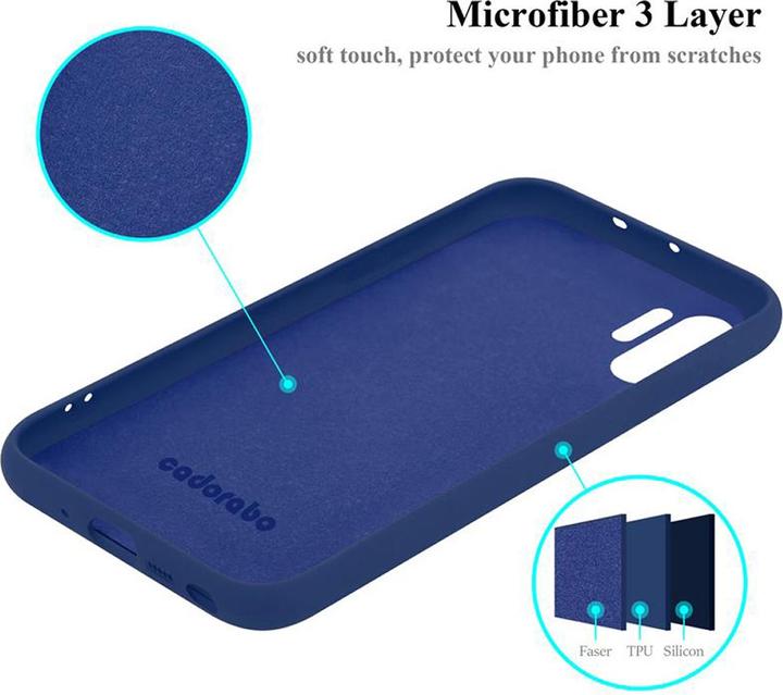 Actual product image Cadorabo TPU Liquid Silicone Case Cover (Samsung Galaxy Note 10 Plus, Samsung Galaxy Note 10 Pro)