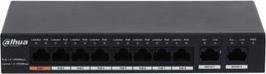 Actual product image Dahua Technology PoE DH-PFS3010-8GT-96 Unmanaged Gigabit Ethernet (10/100/1000) Power over Ethernet (10 Ports)