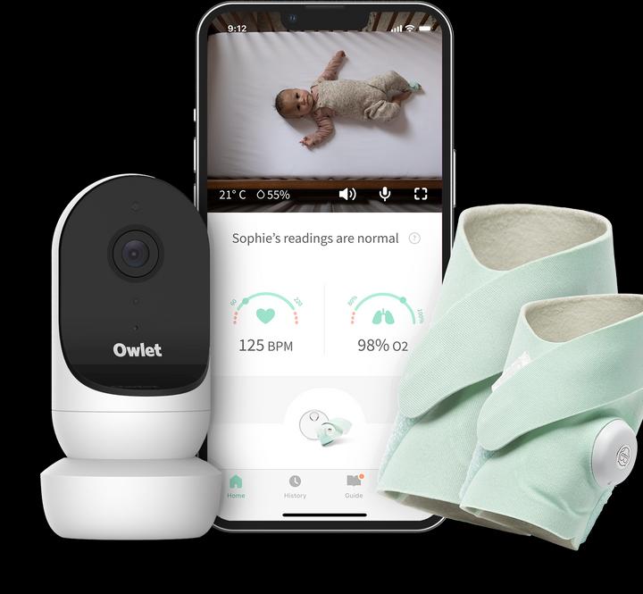 Produktbild Owlet Duo Plus 2 (Babyphone Audio, 30 m)