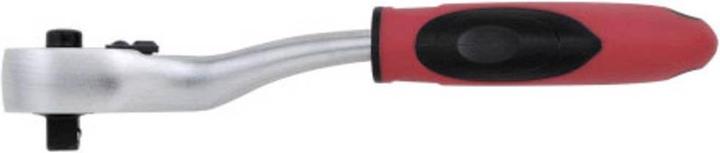Gedore Red red R40050009 2K-Umschaltknarre 1/4 gekröpft 145 mm Rückschwenkwinkel 10° (1/4")