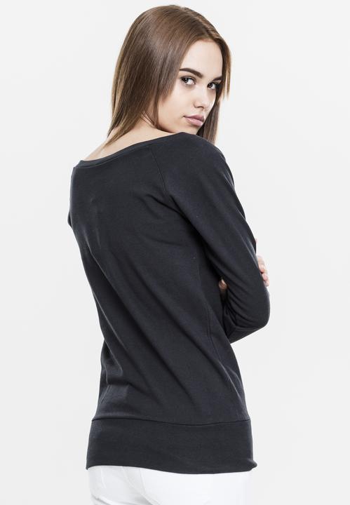 Actual product image Urban Classics Ladies Wideneck Crewneck (XS)
