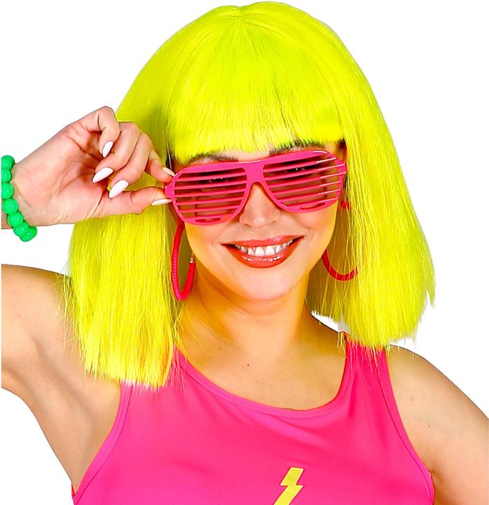 Actual product image Widmann 80s - Atzen glasses neon