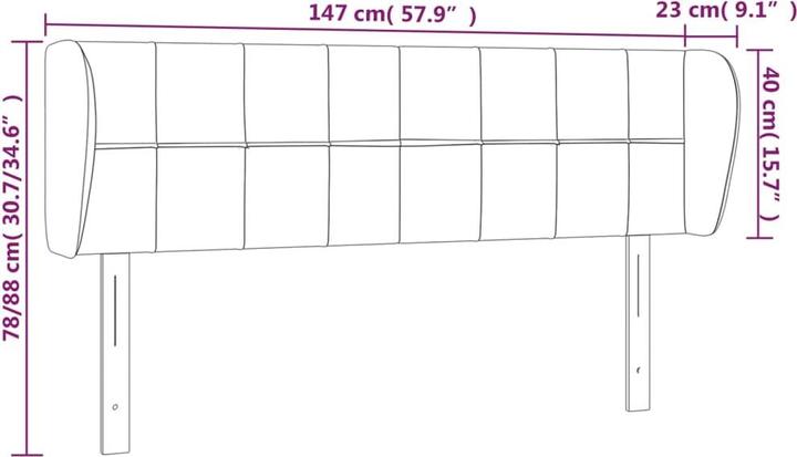 Produktbild VidaXL Sherwynd (147 x 23 x 88 cm)