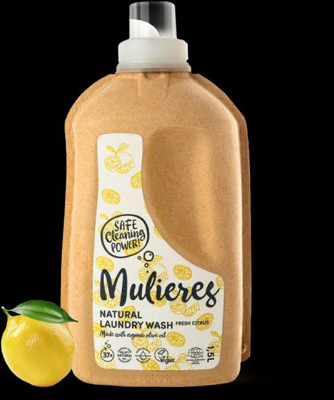 Produktbild Mulieres Natürliches Waschmittel Fresh Citrus (37 Waschgänge)