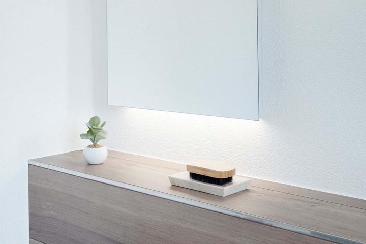 Image du produit Schneider ARANGALINE avec miroir chauffant miroir lumineux LED, avec prise de courant, 127x78x14cm