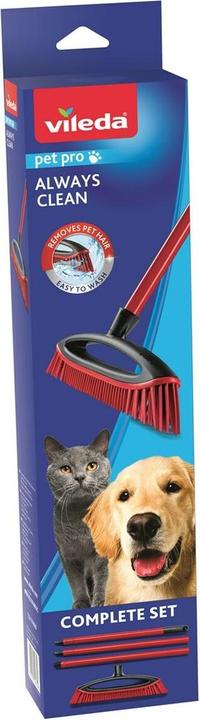 Immagine prodotto Vileda Spazzola Pet Pro Always Clean per spazzare pelo e capelli (Cane, Gatto, 1000 ml)