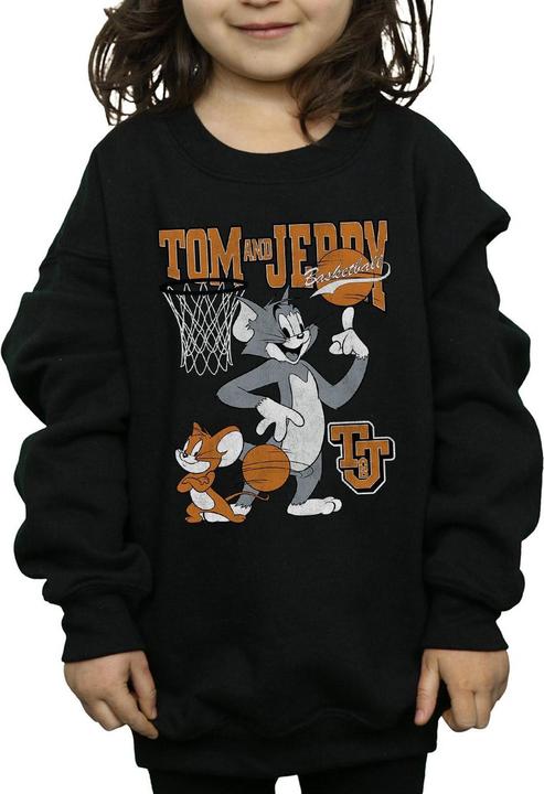 Immagine prodotto Tom & Jerry Spinning Basketball Felpa Ragazze (152, 158)