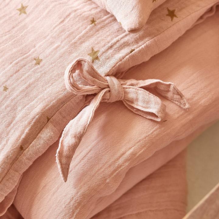 Image du produit Loberon Parure de lit bébé Vianne antique or
