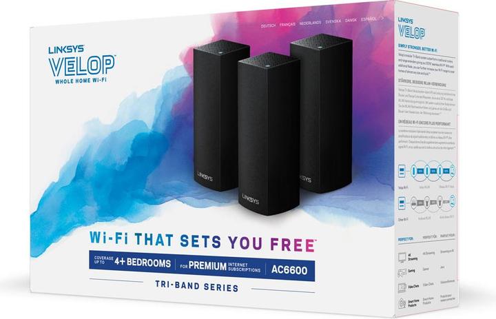 Image du produit Belkin Système Wi-Fi domestique complet Linksys VELOP Mesh WHW0303