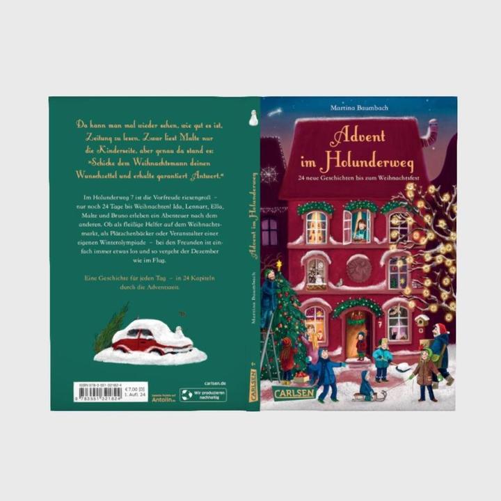 Image du produit L'Avent sur le chemin du sureau - 24 nouvelles histoires jusqu'à Noël (Martina Baumbach, Verena Körting, Allemand)