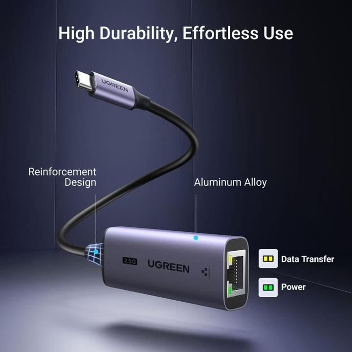 Actual product image Ugreen CM648 (USB-C, RJ45 (1x))