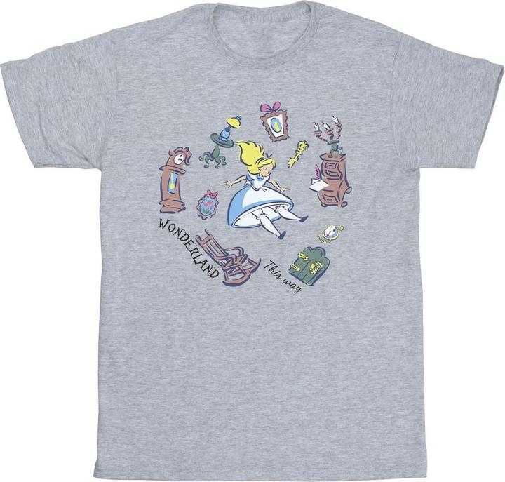 Disney Alice im Wunderland Falling TShirt