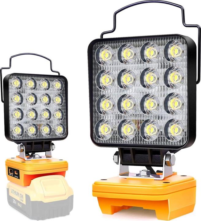 Produktbild ‎Edtran LED Arbeitsleuchte für Dewalt (6000 lm)