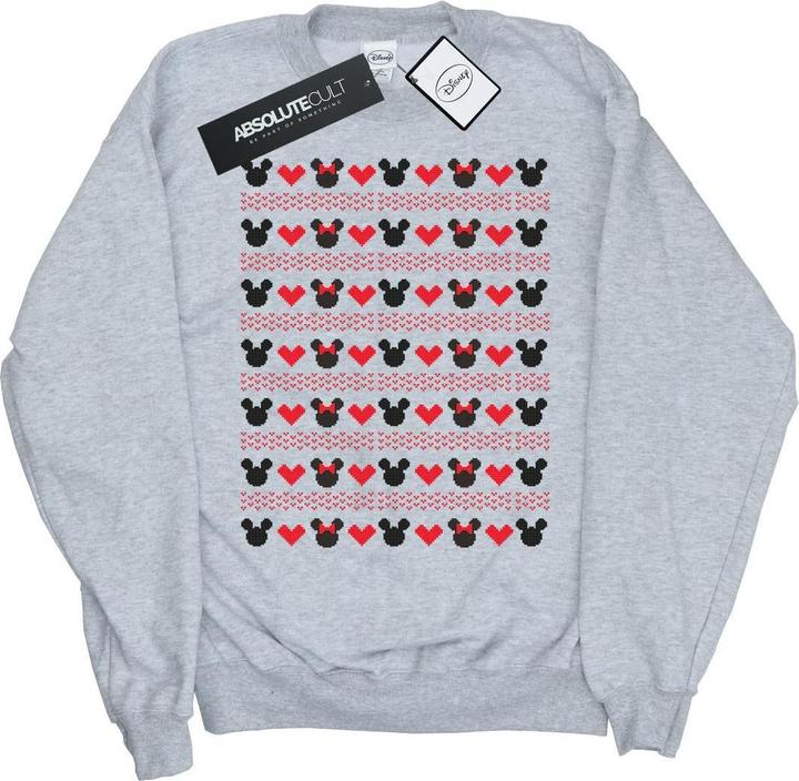 Image du produit Disney - Sweat MICKEY AND MINNIE CHRISTMAS HEARTS - Fille (140, 146)