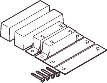Actual product image LK Magnetic contact -tilbehør påbygningssaet IHC Control® Alarmfor 120B1251