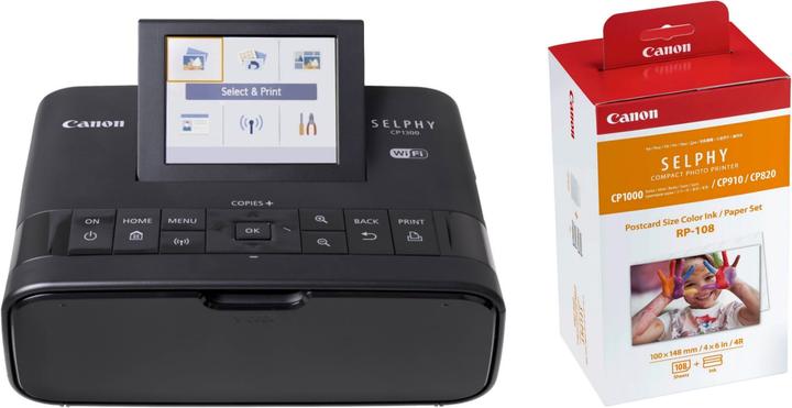 Actual product image Canon Selphy CP1300 Printing Kit (108 Prints)