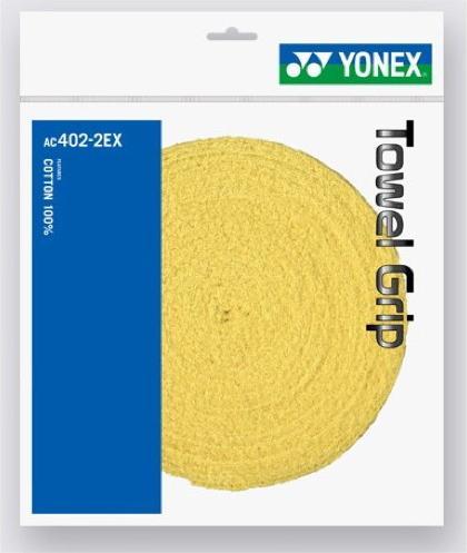Yonex AC402-2 grosse Rolle Frotté-Grip gelb