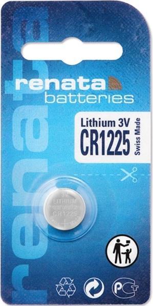 Actual product image Renata Lithium CR1225 (1 pcs., CR1225, 48 mAh)
