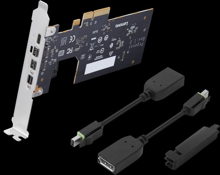 Produktbild Lenovo ThinkStation Thunderbolt 4 PCIe Expansion Card with HP Bracket (PCIe)