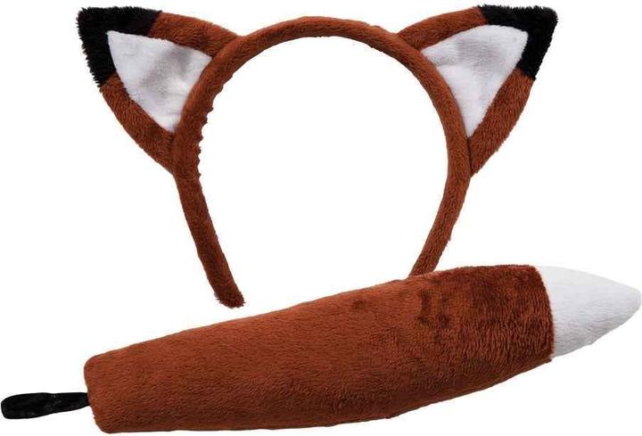 Image du produit Wicked Costumes Set de renard avec serre-tête Oreilles et queue de renard