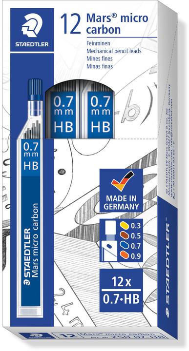 Actual product image Staedtler Mars Micro (Gel mine, Black, 0.70 mm)