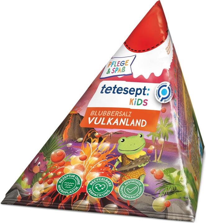 Tetesept Blubbersalz Vulkanland (50 ml, Badesalz)
