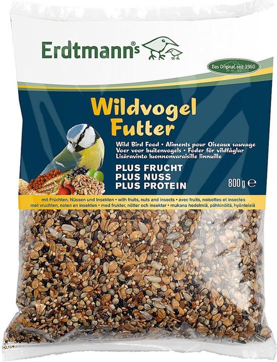 Produktbild Erdtmann Wildvogelfutter 800 g (1 x, 0.80 kg)