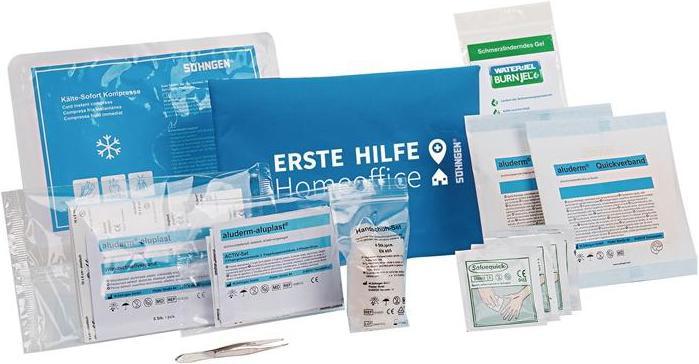 Produktbild Söhngen Erste-Hilfe Tasche Homeoffice B240xH170xTca. blau (Erste Hilfe Set Zubehör)