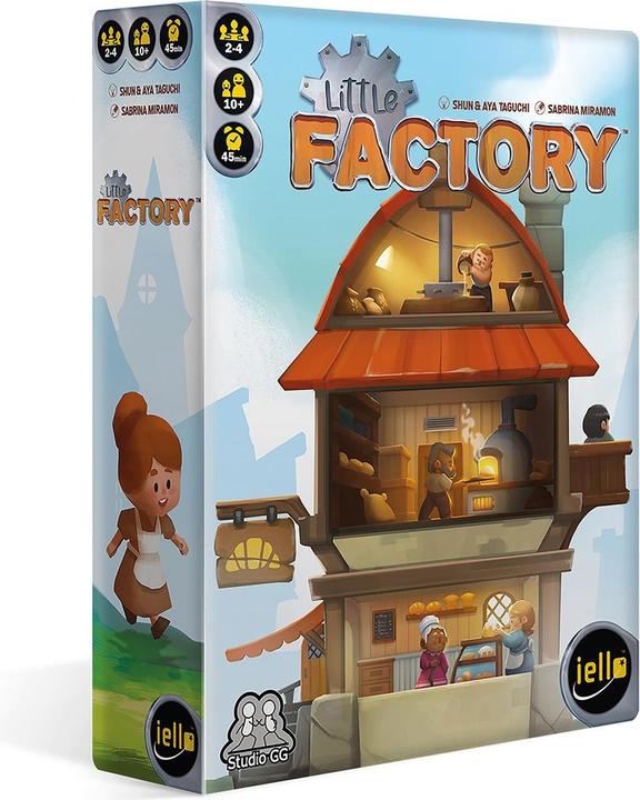 Image du produit Iello 518522 - Little Factory, jeu de cartes, 2-4 joueurs, à partir de 10 ans (édition allemande) (Allemand)